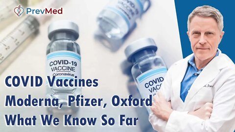 COVID Vaccines - Moderna, Pfizer, Oxford - What We Know So Far