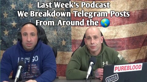 Lareto & I breakdown Telegram posts from around the globe on the ever-changing Biden Saga