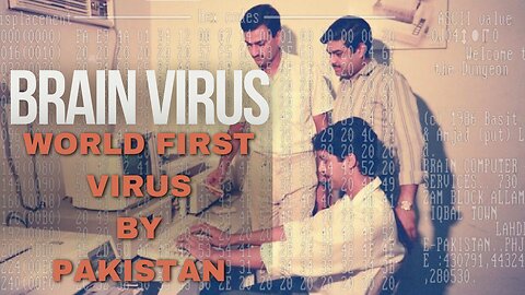 World First Virus. Brain Virus. UNBLIVEABLE HISTORY. #brain #virus #hacker #amjad #alvibrothers #usa