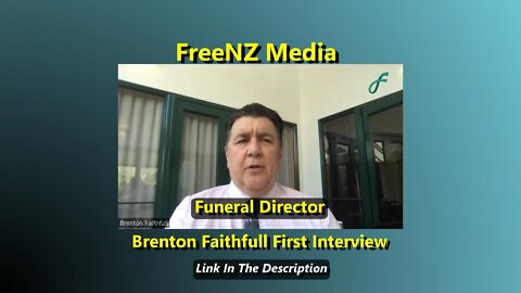 New Zealand Funeral Director - Brenton Faithfull - First Interview.