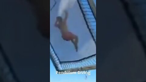 Pendulum Diving | A New Method of Freestyle Diving #short