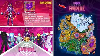 Fortnite Empire: Map Changes, Battle Pass Skins, Storyline & Much More! (Fortnite Concepts)