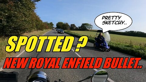 New Royal Enfield Bullet spotted in the UK, Finally Friday 152.