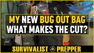 My New Bug Out Bag: What Stays, and What Goes?