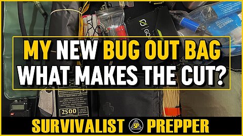 My New Bug Out Bag: What Stays, and What Goes?