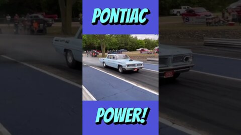 Pontiac Power - Super Stock Burnout #shorts