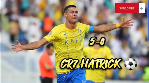 Ronaldo|highlights|ronaldo's hatrick|5-0|al nassr vs al fateh