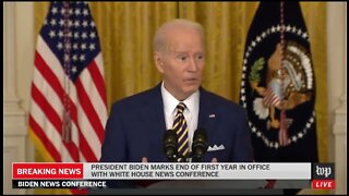 Biden's Press Conference In 60 Seconds