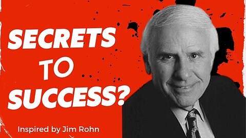 Success Unveiled: Navigating Jim Ron's Wisdom for Growth Mindset! 🔓