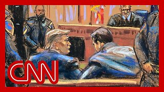 Bitting His Lower Lips: CNN Reporter Describes Trump's Demeanor In Court.
