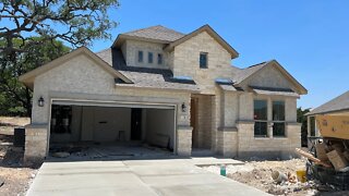 Construction Follow Up, Coventry Homes, Bryan Plan, Esperanza Community, Boerne Tx