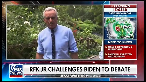 RFK Jr: Biden Should Debate Me If He's Physically Up To It