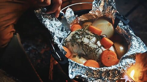 Japanese Christmas Solo Camping