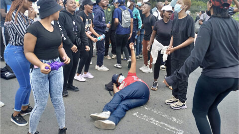 Watch: Wits Students Protesting for Accommodation and Financial Support