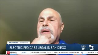 Electric pedicabs legal