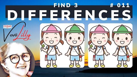 FIND THE THREE DIFFERENCES | # 011 | EXERCISE YOUR MEMORY