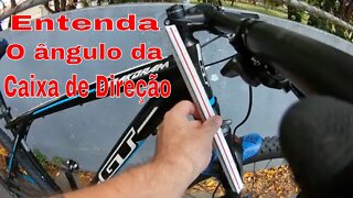 Explicando ângulo de caixa de direção e o que influencia na bike