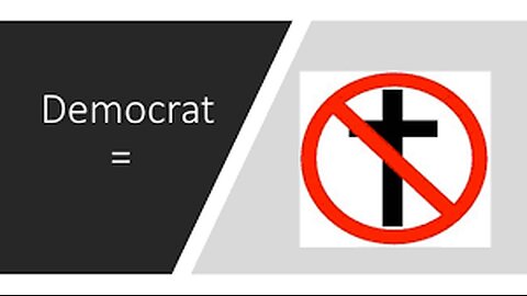 You CANNOT BE A JEW OR CHRISTIAN and vote for THIS Democrat Party and President.