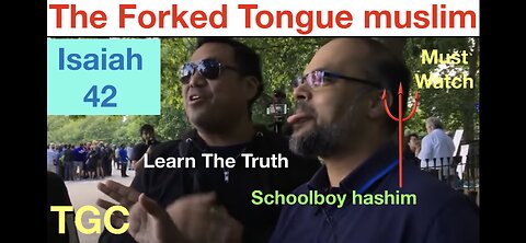 Isaiah 42 Truth | Hashim Forked Tongue | Speakers Corner | palestine | Prophecy | End Times
