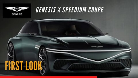 Genesis X Speedium Coupe - New 2023 | First Look.