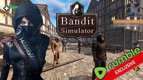 Bandit Simulator - Stealing Gold & Talking to Chickens (Comical Stealth Action Game)