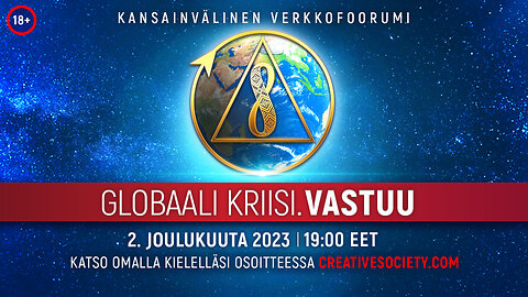 Globaali kriisi. Vastuu | Kansainvälinen verkkofoorumi. 2. joulukuuta 2023