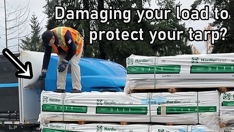 How NOT to prepare your load for a Tarp!!!