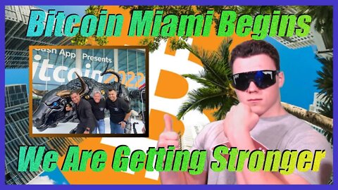 Bitcoin Conference Miami 2022 Begins! Market Red At Kickoff! - Crypto News Today