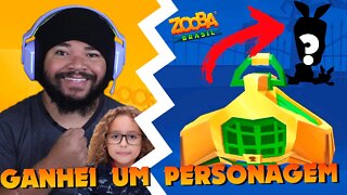 INVADI A CONTA DO MEU FILHO! GANHEI UM PERSONAGEM? ZOOBA: Jogo de Batalha Animal