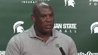 MSU football coach Mel Tucker speaks ahead of Friday game against Western Michigan