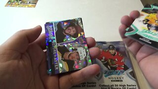 Jay opens a 2nd box of Upper Deck MVP hockey 2021-22