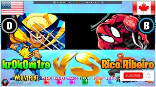 Marvel Super Heroes (kr0k0m1re Vs. Rico Ribeiro) [U.S.A Vs. Canada]