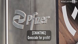 Protesting Pfizer at NYC Global Headquarters (August 2, 2023)