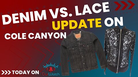 Denim vs. Lace? Update on the Cole Canyon Elementary School last week.