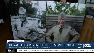 Bakersfield native, Korean War veteran Donald Lora has died