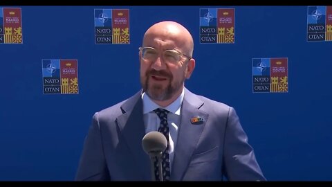 President of EC Charles Michel, NATO summit in Madrid and EU: Spending more on arms - YES! YES! YES!
