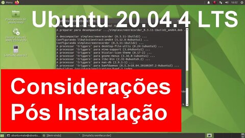 3- Ubuntu Mate 20.04 LTS Considerações Pós Instalação Multiboot Windows e Outras Distros Linux