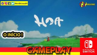 🎮 GAMEPLAY! O Início da história de HOA, um lindo jogo com artes pintadas à mão no Nintendo Switch!