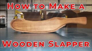 How to make a wooden slapper