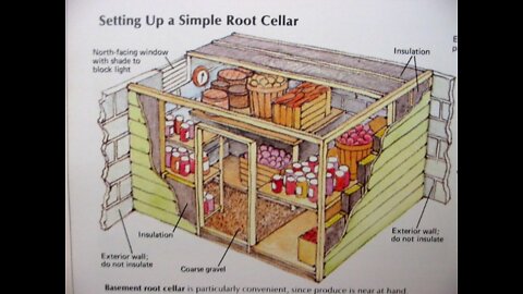Ways To Stay Warm In Winter And Root Cellar Food Storage