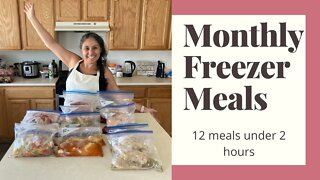 Freezer meals - August