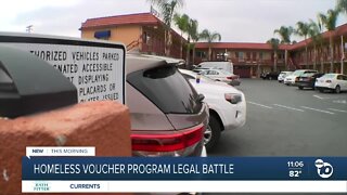 Homeless voucher program legal battle