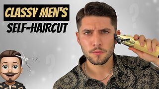 Classy Short Length Taper Self-Haircut | How To Cut Your Own Hair Tutorial