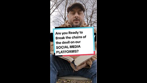 Are you ready to Break the chains of the devil on our social media platforms?