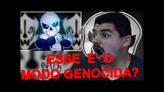 REACT A HISTÓRIA DE UNDERTALE! A ROTA GENOCIDA! - MELHOR DO MUNDO