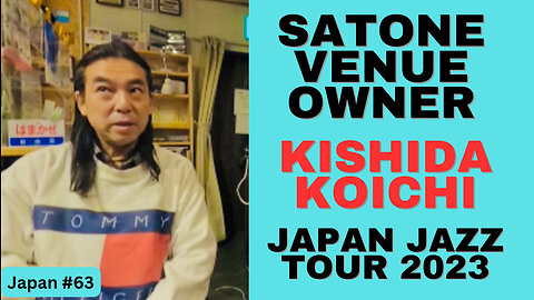 Venue Owner Kishida Koichi at Music Spot Satone In Osaka, Japan #63