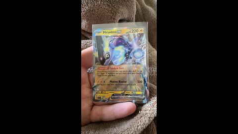 Miraidon ex Pokémon Card!!!