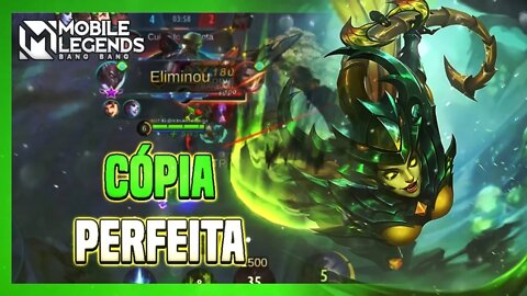 EU COPIEI A BUILD DO MOBAZANE E DEU MUITO BOM | KARRIE MELHOR BUILD | Mobile Legends