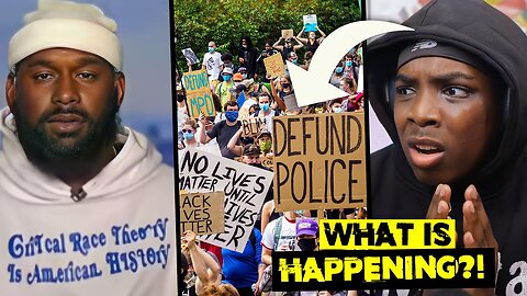 BLM ACTIVIST GETS DISRESPECTFUL AFTER GETTING DEBUNKED ON DEFUNDING THE POLICE