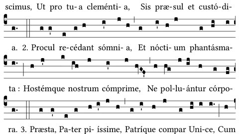 Te Lucis: Compline Hymn for Easter (Paschaltide)